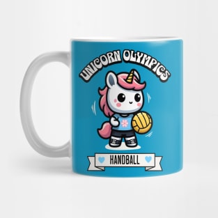 Handball Unicorn Olympics 🤾‍♀️🦄 - Score with Cuteness! Mug